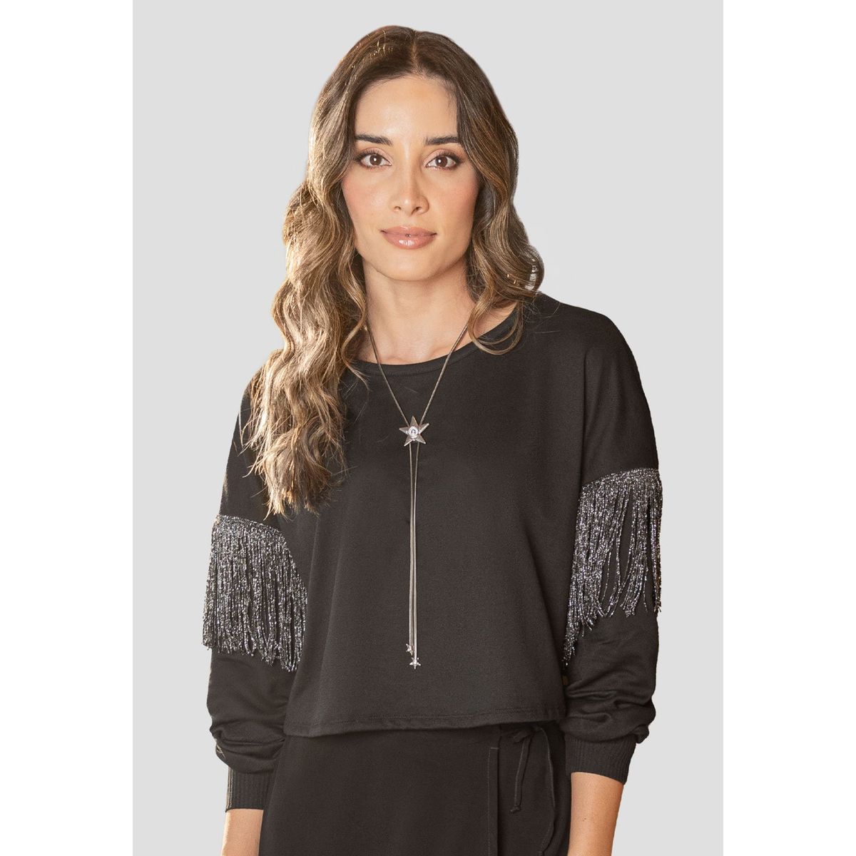 RUTTA - Buzo Mujer Negro Rutta 106259