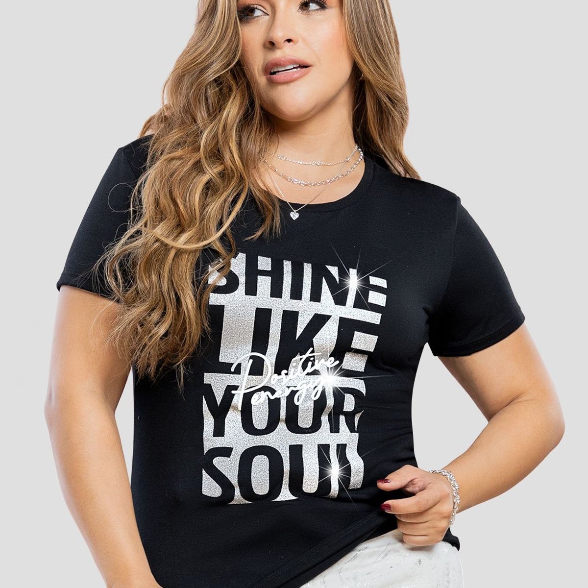 MARKETING PERSONAL - Camiseta Mujer Negro Mp 105176