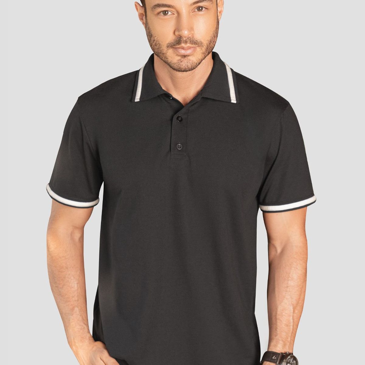 RUTTA - Polo Hombre Negro Rutta 89617