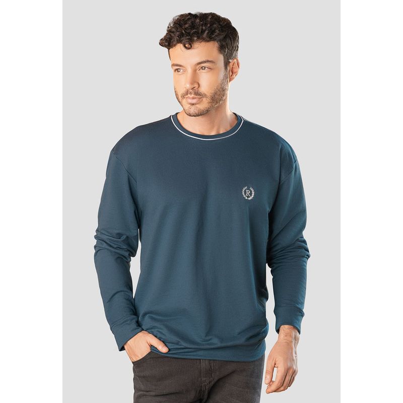 RUTTA - Buzo Hombre Azul Petróleo Rutta 105953
