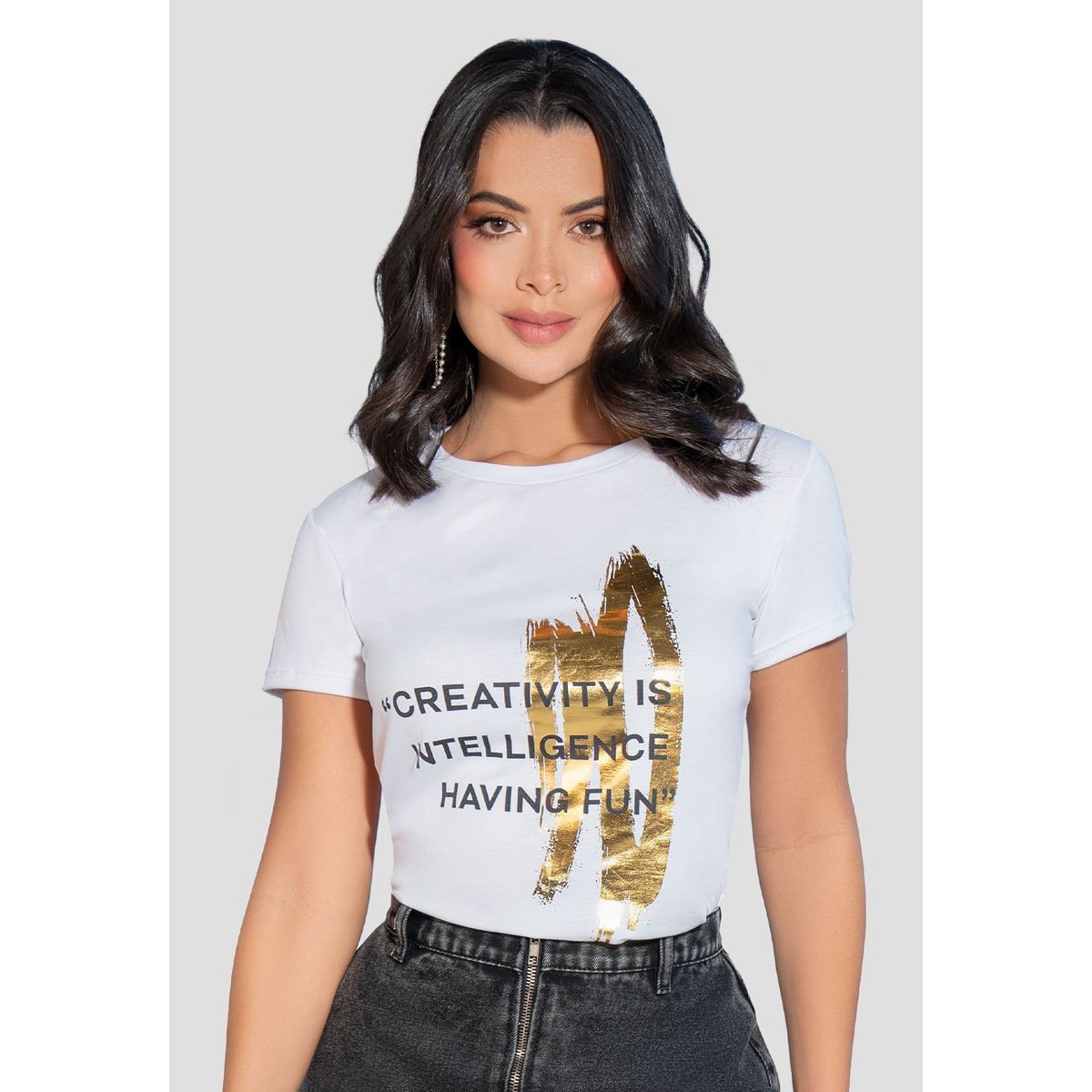 MARKETING PERSONAL - Camiseta Mujer Blanco Mp 105175
