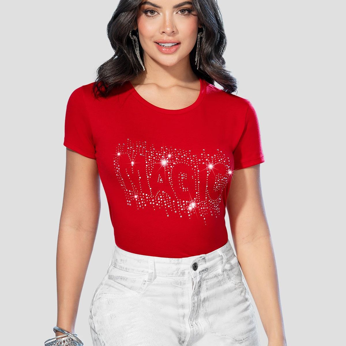 MARKETING PERSONAL - Camiseta Mujer Rojo Mp 105174