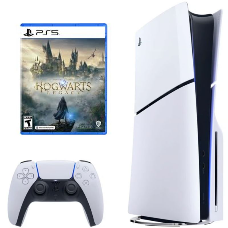 PLAYSTATION - Consola Playstation 5 Slim Disco 1TB Con Juego Hogwarts Legacy PS5