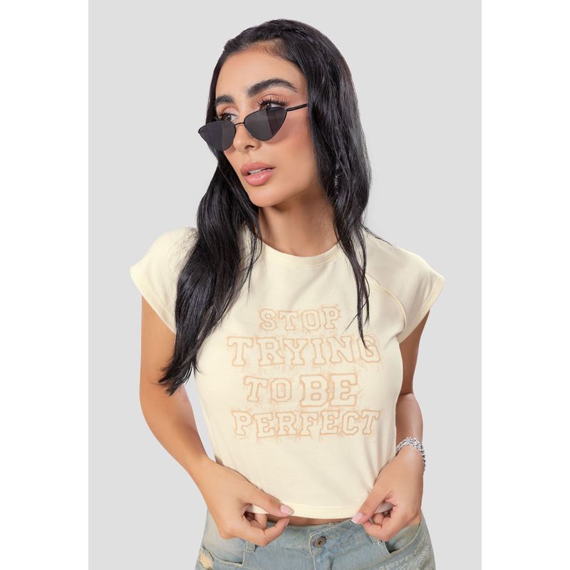 ATYPICAL - Camiseta Mujer Caqui Atypical 104945