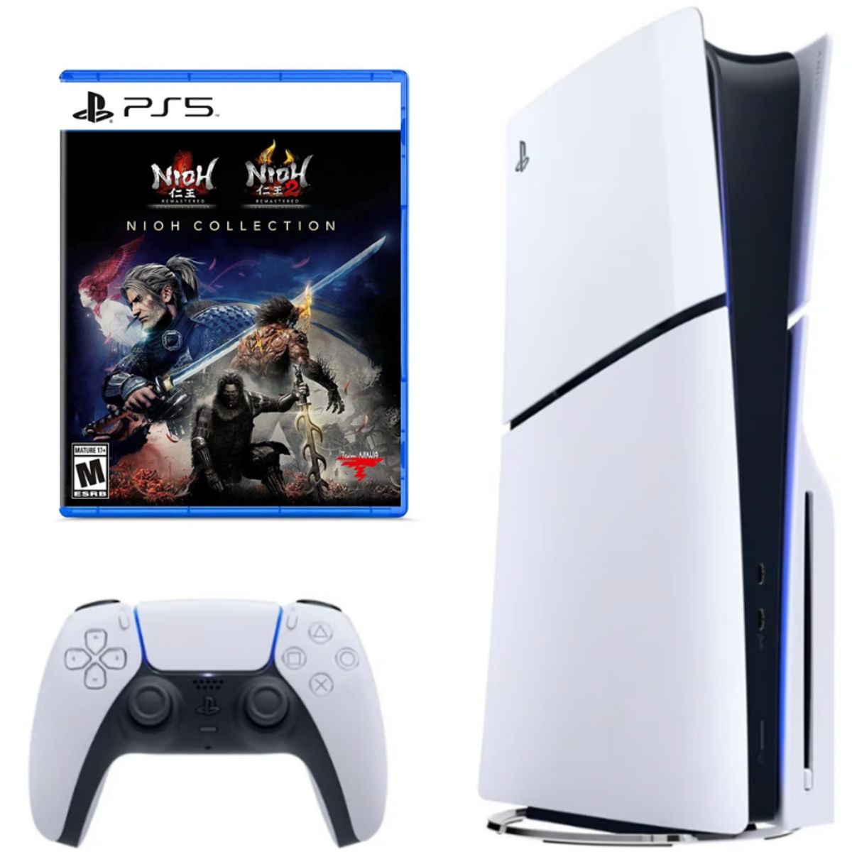 PLAYSTATION - Consola Playstation 5 Slim Disco 1TB Con Juego The Nioh Collection PS5