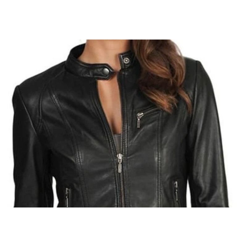 LA CHAQUETERIA - Chaqueta en Cuero Napa Ref 3008