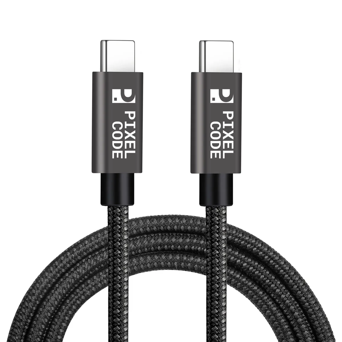GENERICO - Cable Usb C Carga Rapida 60w 3a 480mbps 2m Mallado Trenzado