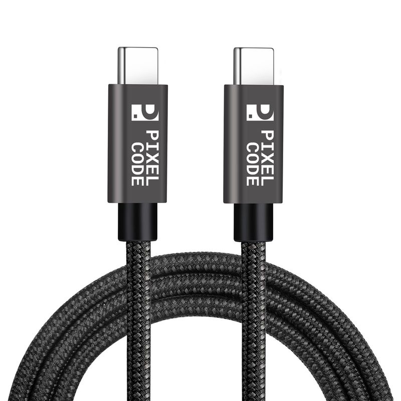 GENERICO - Cable Usb C Carga Rapida 60w 3a 480mbps 2m Mallado Trenzado
