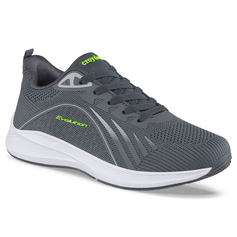 CROYDON - Tenis Running Zala Gris para Hombre Croydon