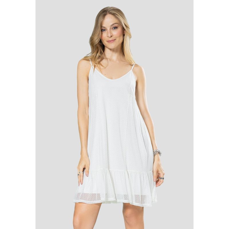 RUTTA - Vestido Corto Mujer Marfil Rutta 106112