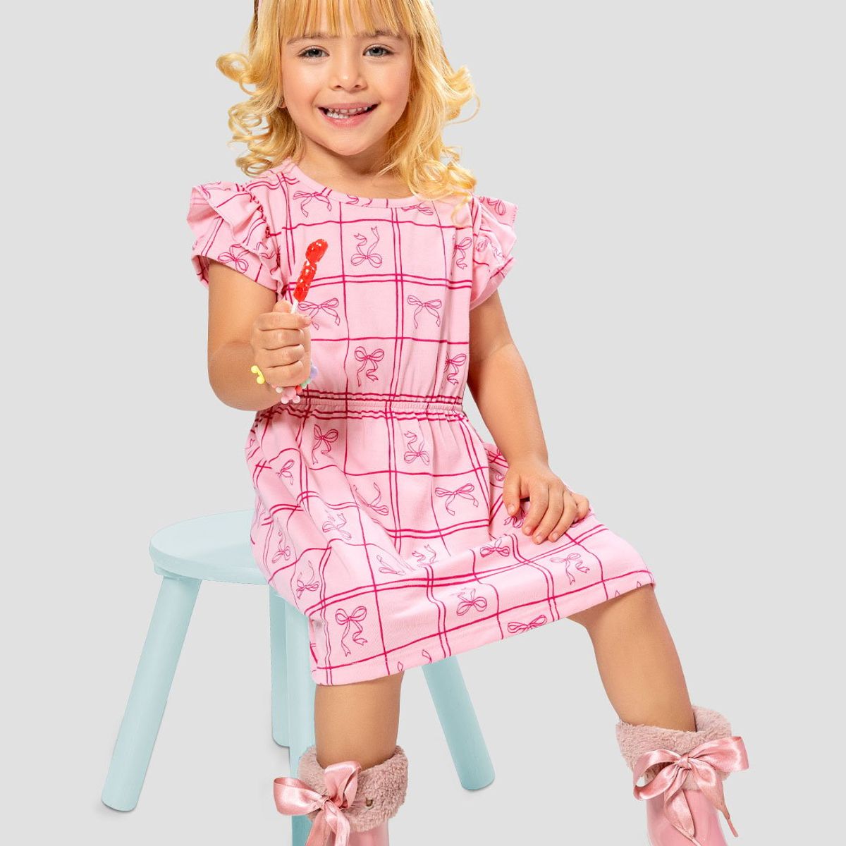 MARKETING PERSONAL - Vestido Paq X2 Infantil Femenino Multicolor Mp 104820