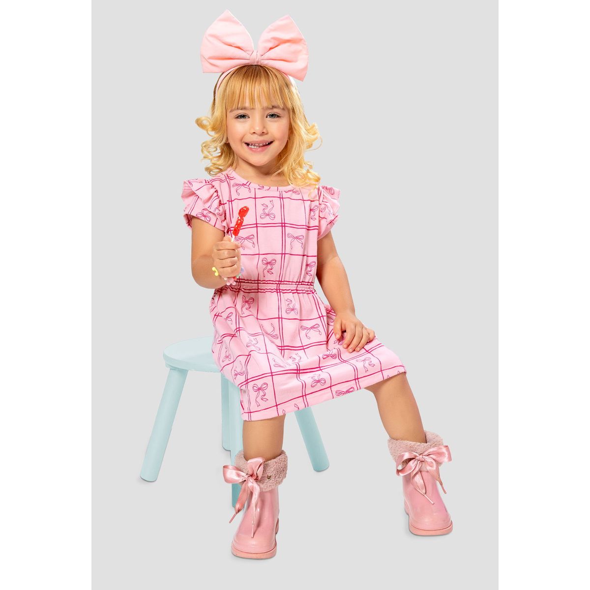 MARKETING PERSONAL - Vestido Paq X2 Infantil Femenino Multicolor Mp 104820