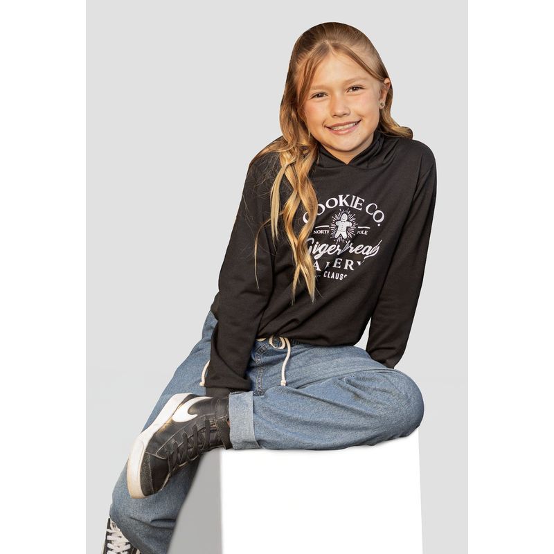 MARKETING PERSONAL - Buzo Infantil Femenino Negro Mp 105982