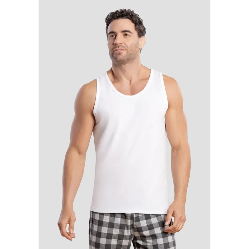 FORMAS INTIMAS - Camisilla Paq X3 Hombre Multicolor Fi 105520