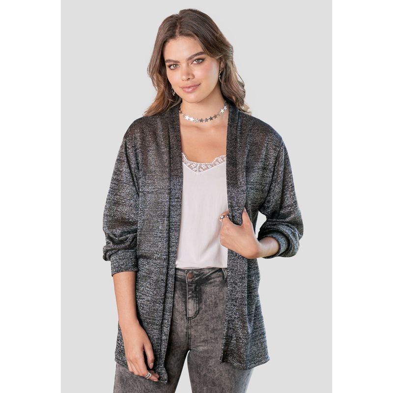 RUTTA - Cardigan Mujer Negro Rutta 106092