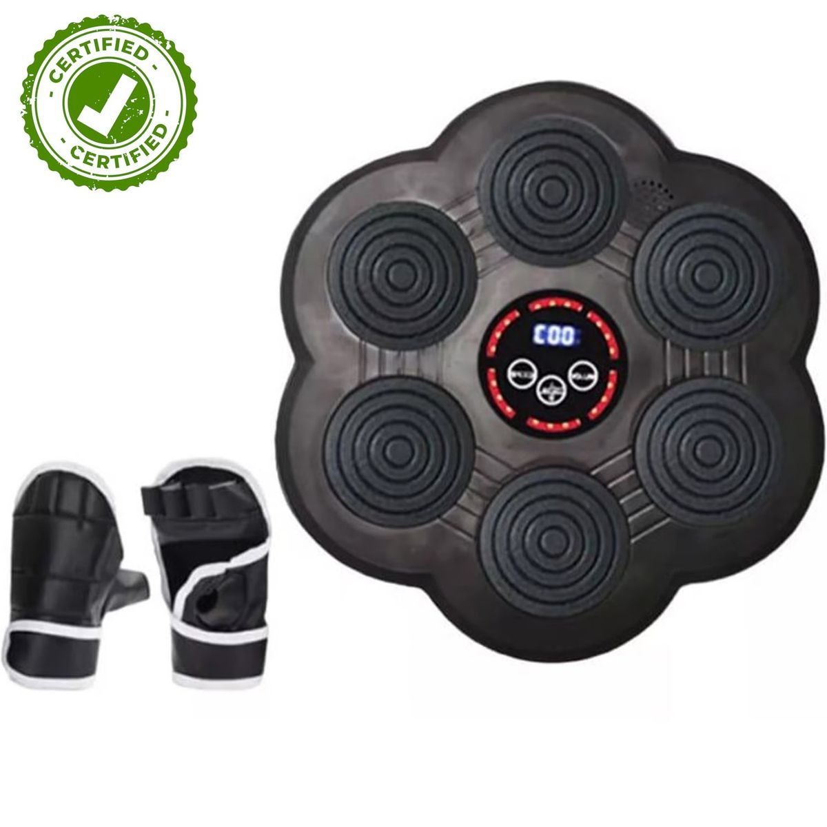 ONE PIXEL - Maquina De Boxeo Electrónica 6 Push Con Pantalla Led