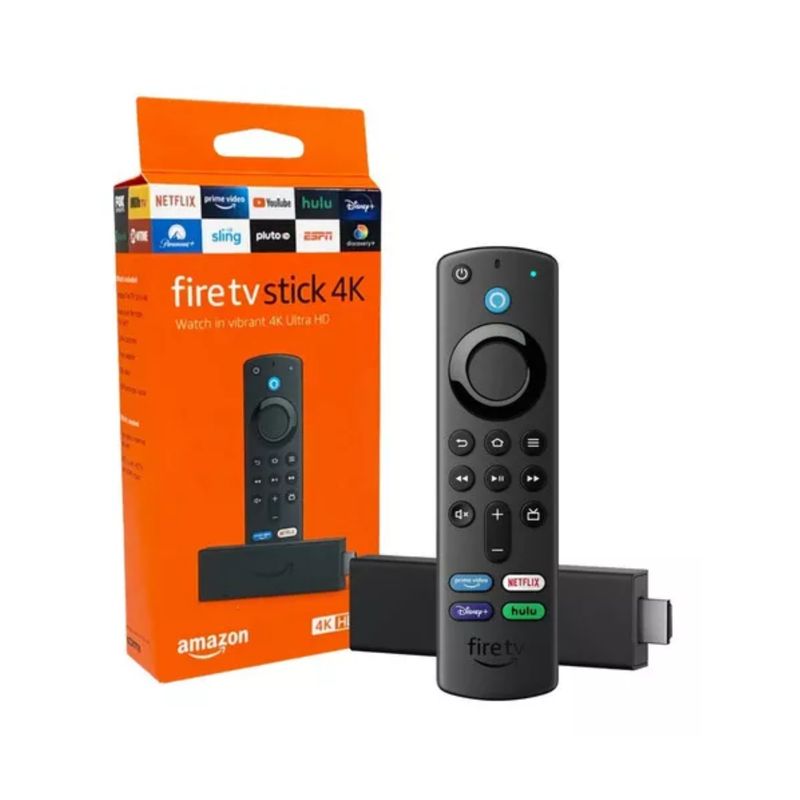 AMAZON - Amazon Fire TV Stick 4K de voz 3ª generación 4K 8GB