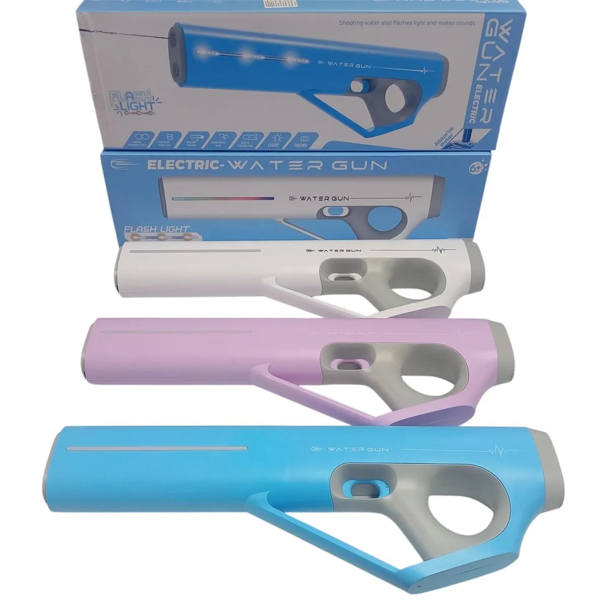 GENERICO - Pistola De Agua Automática Bateria Recargable Alta Presión