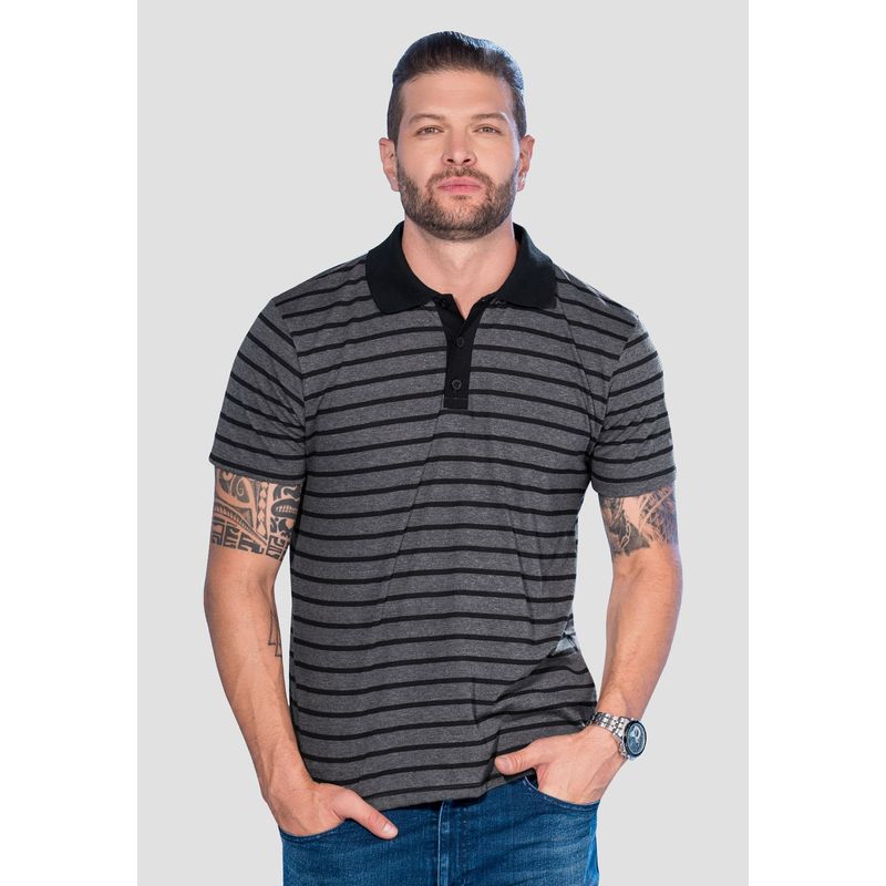 MARKETING PERSONAL - Polo Hombre Estampado Mp 104791