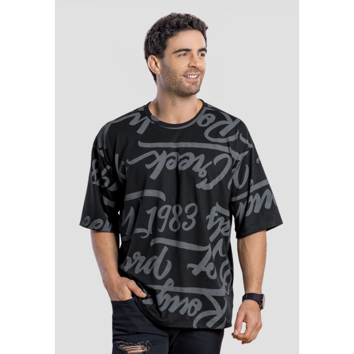 MARKETING PERSONAL - Camiseta Hombre Estampado Mp 104794