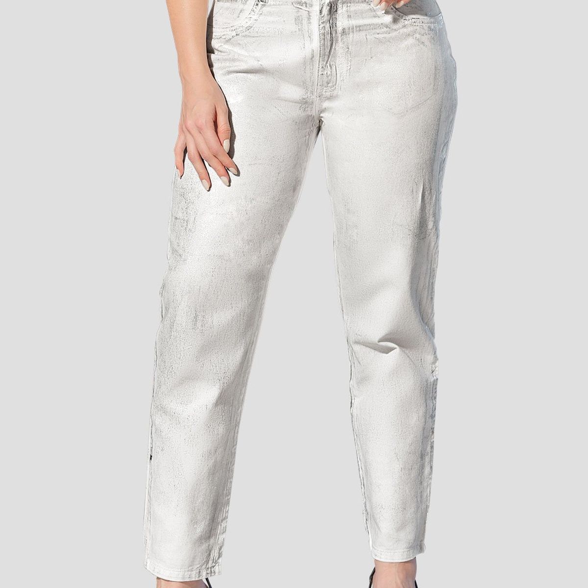 MARKETING PERSONAL - Pantalón Mujer Marfil Mp 105500