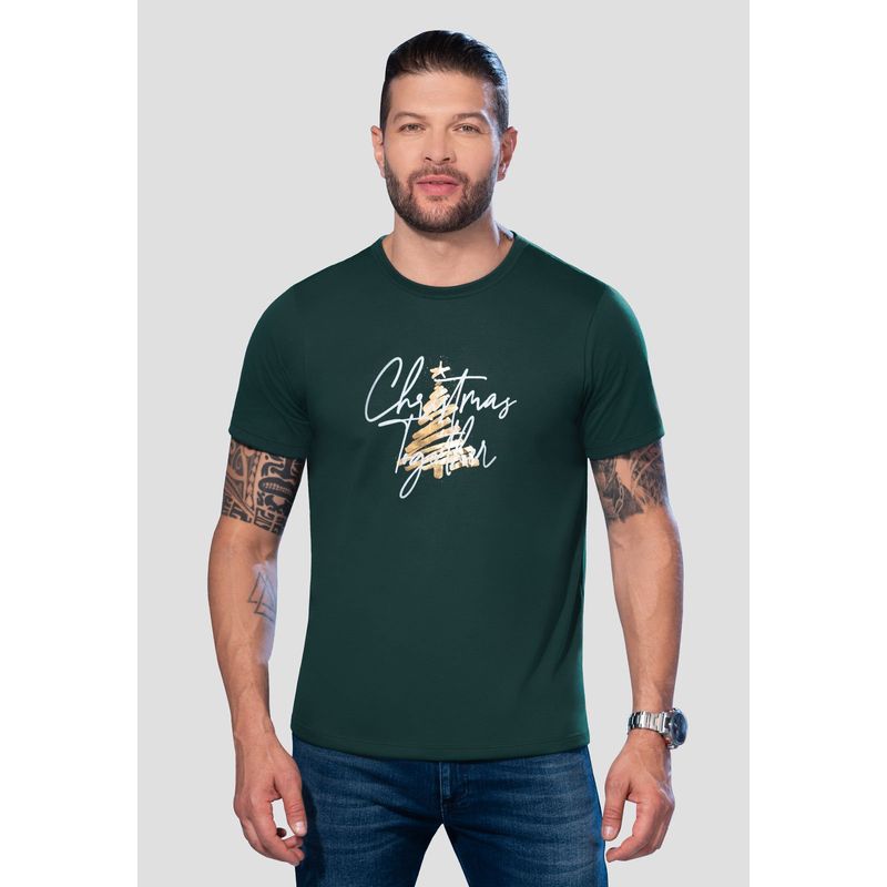 MARKETING PERSONAL - Camiseta Hombre Verde Botella Mp 104886