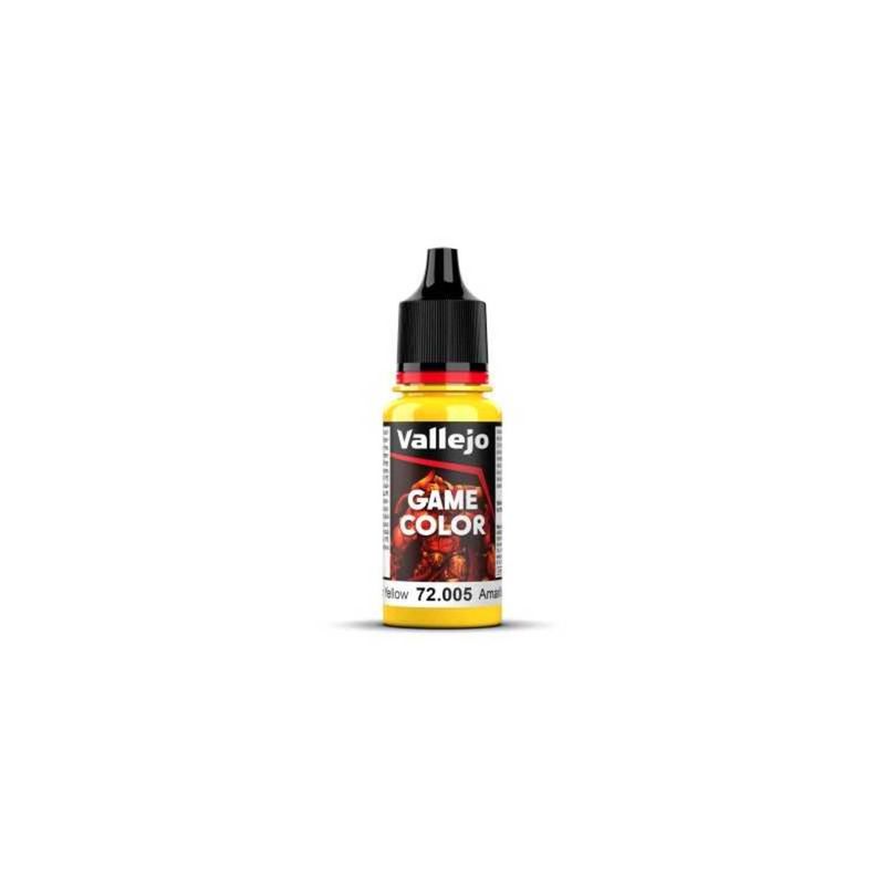 MANUEL VALLEJO - Acrilicos Vallejo Game Color 72005 Amarillo Lunar 18ml