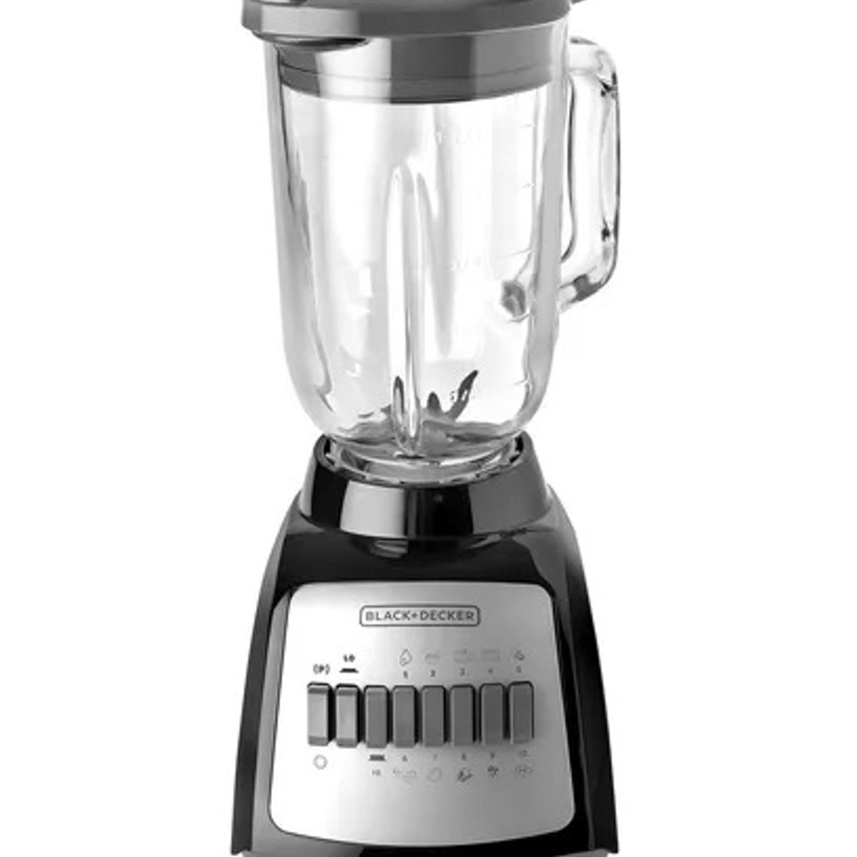 GENERICO - Licuadora Black+decker Durapro Negra Con Vaso De Vidrio 120v.