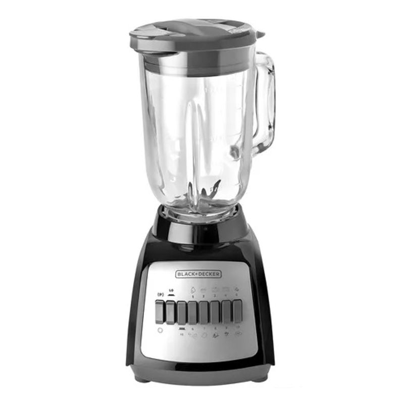 GENERICO - Licuadora Black+decker Durapro Negra Con Vaso De Vidrio 120v.