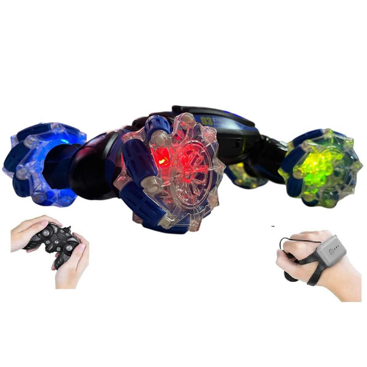 HOME - Carro Control Remoto Stunt 4x4 Sensor Manejo Movimiento Mano