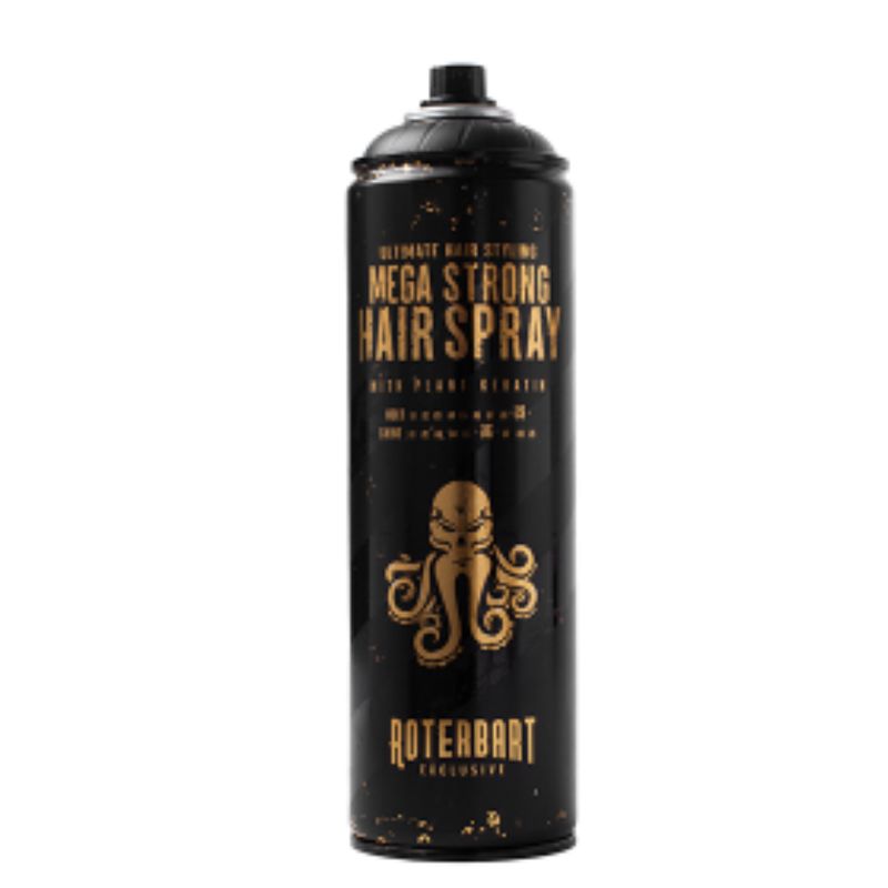 GENERICO - Laca Anti Frizz Fijadora de Peinado Mega Strong ROTERBART