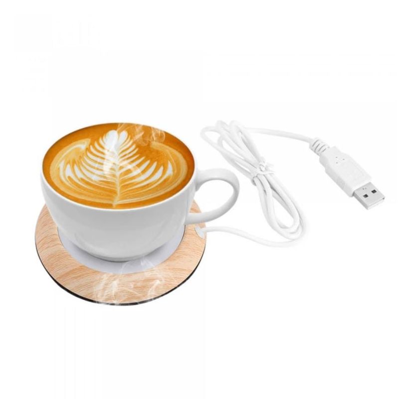 GENERICO - Calentador de Mugs con Puerto USB
