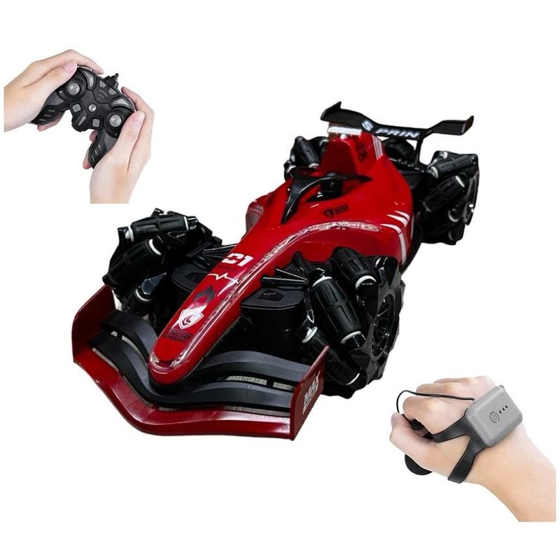 HOME - Carro Formula 1 Luces Led Humo 4x4 Control Remoto y Manilla
