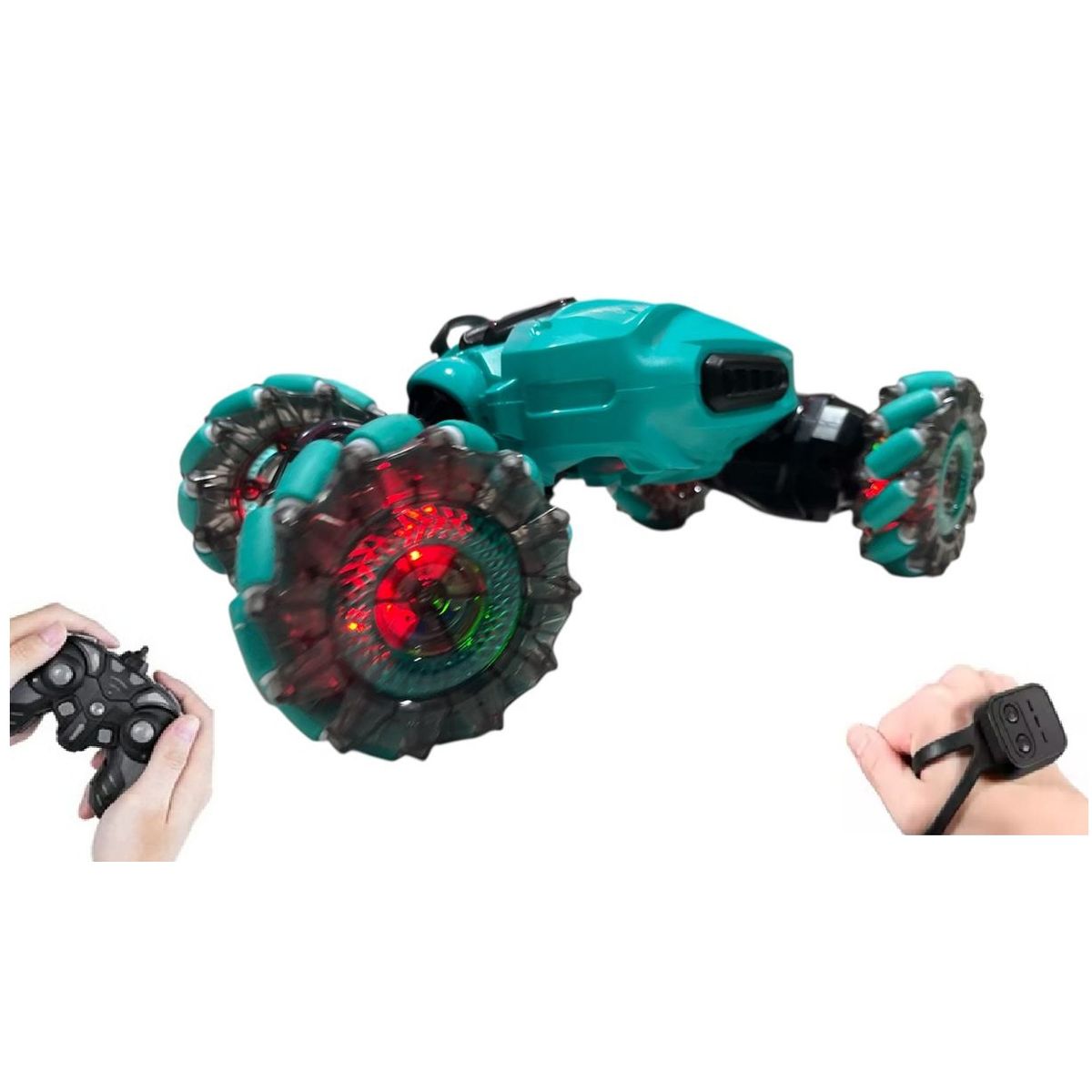 HOME - Carro Formula 1 Luces Led Humo 4x4 Control Remoto y Manilla