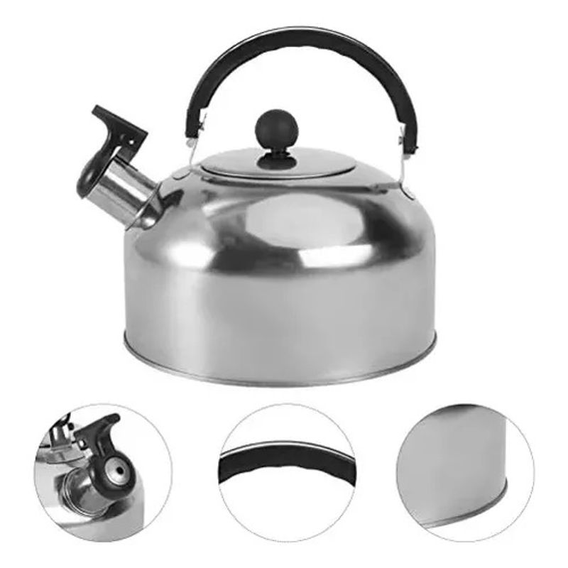 GENERICO - Tetera Acero Inoxidable Hervidor De Agua Tetera Silbato