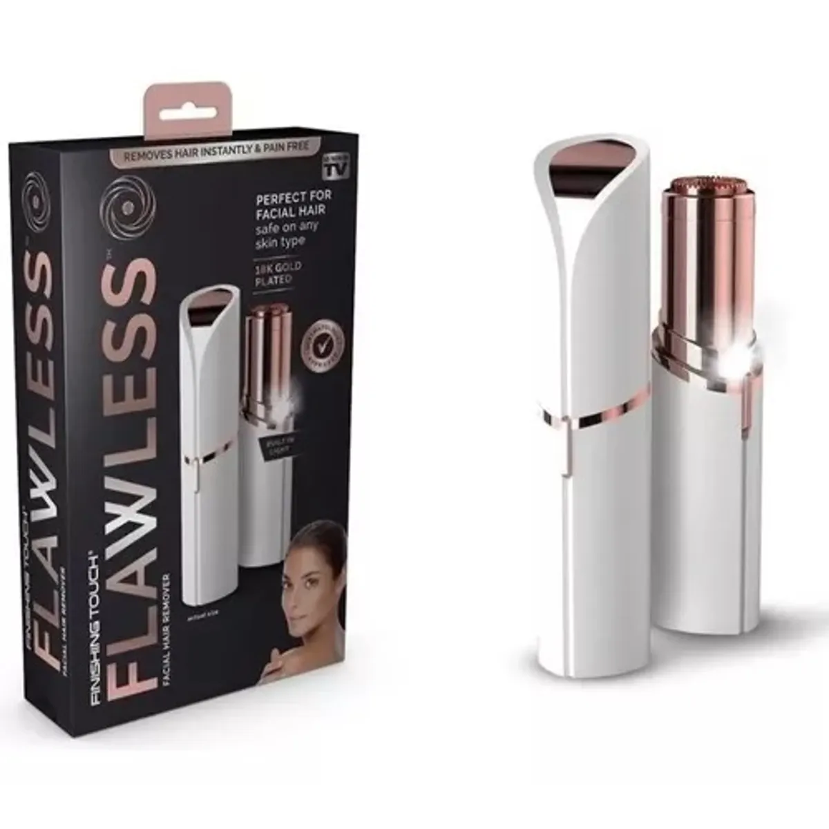 GENERICO - Depilador Facial Flawless.---