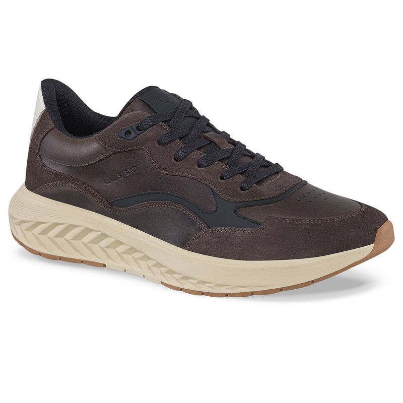 LUSSIO - Tenis Urbanos Vincenzo Café para Hombre Lussio