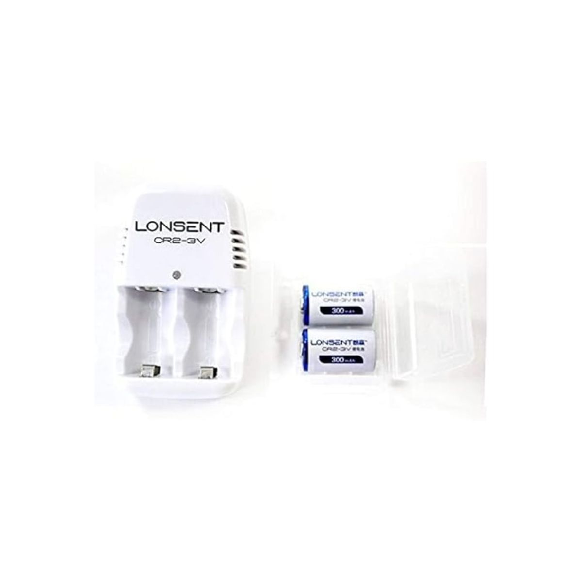 GENERICO - Baterías CR2 3V Litio + Cargador Dual