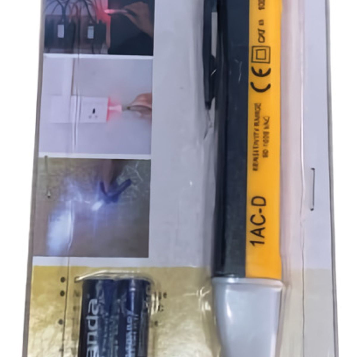 GENERICO - Tester Detector Probador Energia Electricidad 90-1000vacled