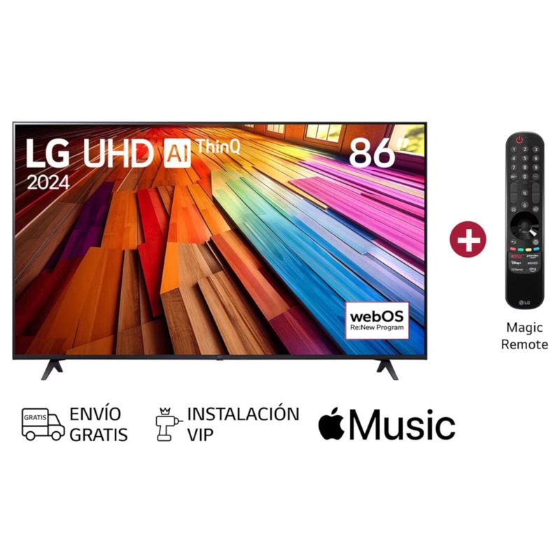 LG - Televisor LG 86 Pulgadas UHD 4K  86UT8050PSB.AWC