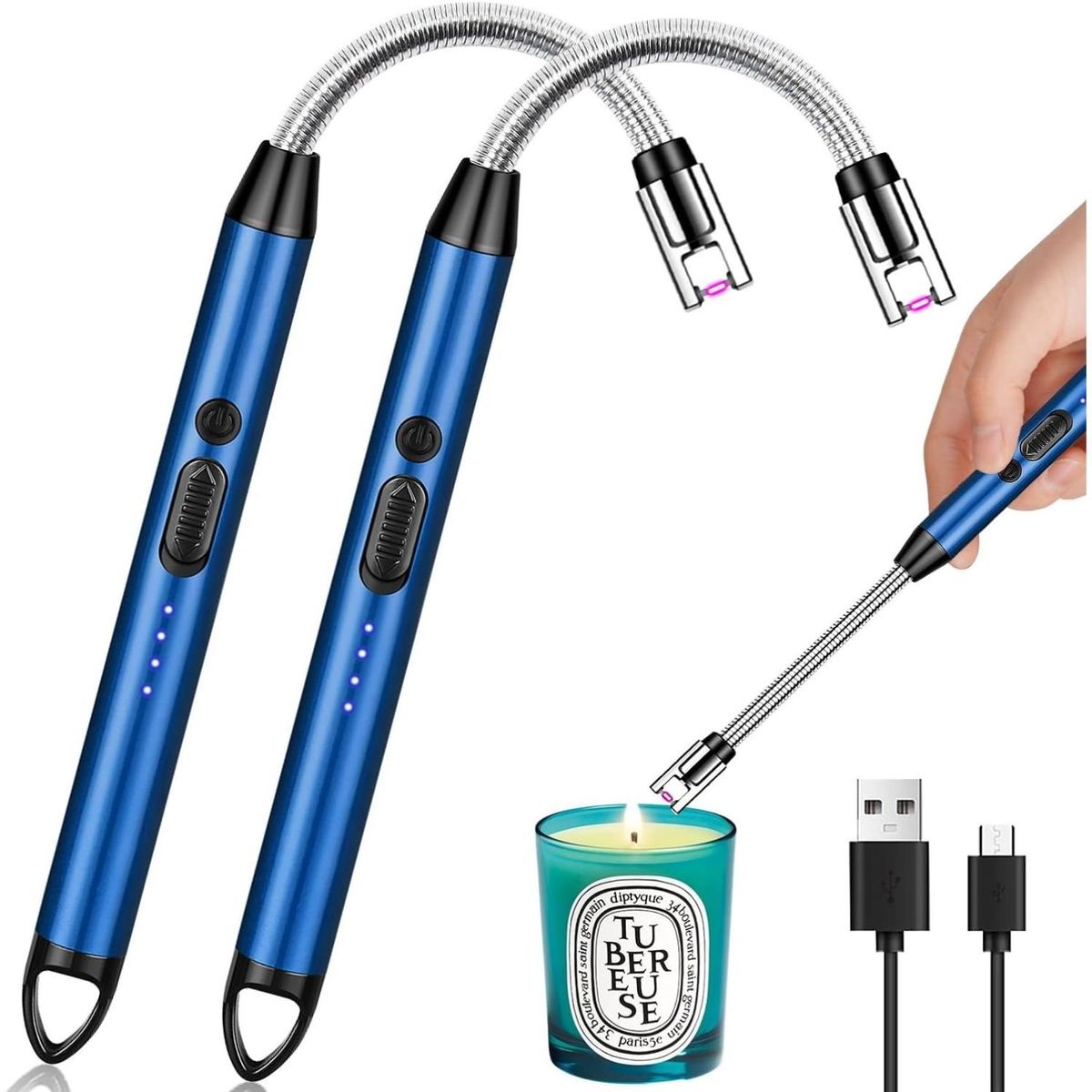 GENERICO - Encendedor Eléctrico Portátil Usb Recargable