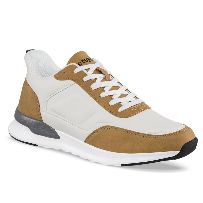CROYDON - Tenis Urbanos Armon Miel-Blanco para Hombre Croydon