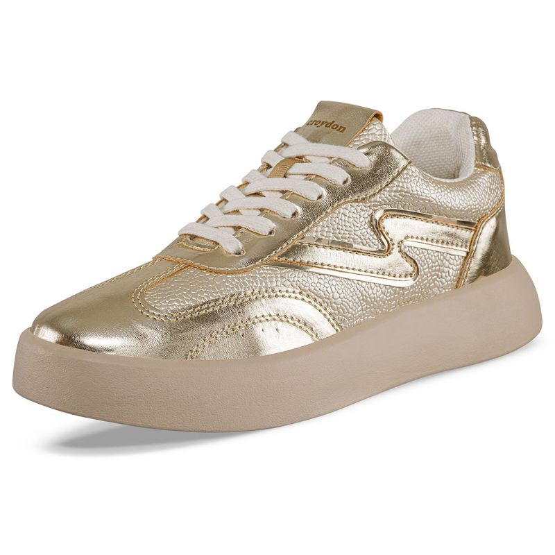 CROYDON - Tenis Urbanos Hydra Oro para Mujer Croydon