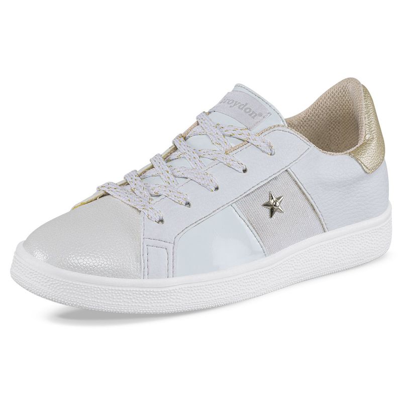 CROYDON - Tenis Casuales Rhonda Blanco para Niña Croydon