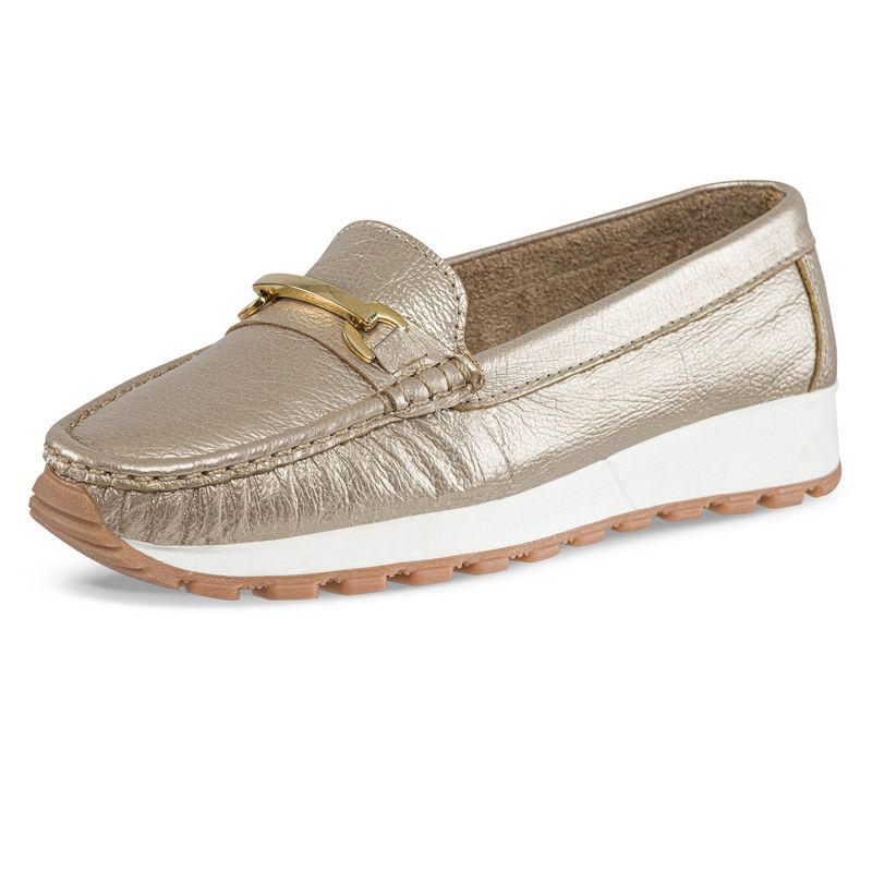 CROYDON - Mocasines Senaida Oro para Mujer Croydon