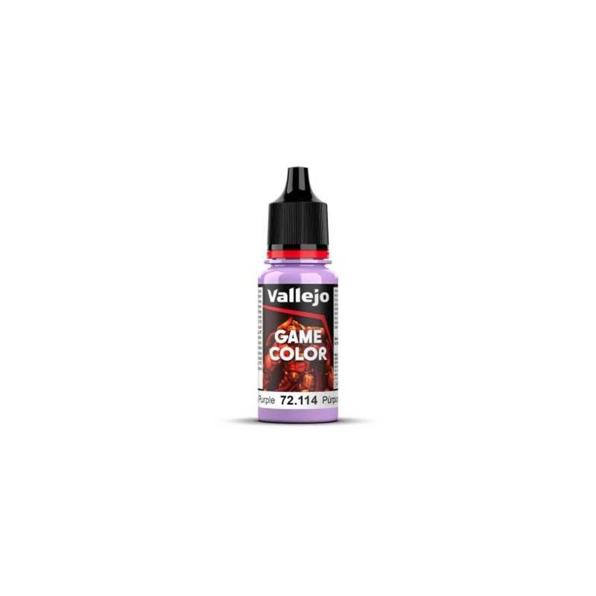 MANUEL VALLEJO - Acrilicos Vallejo Game Color 72114 Púrpura Lujurioso 18ml