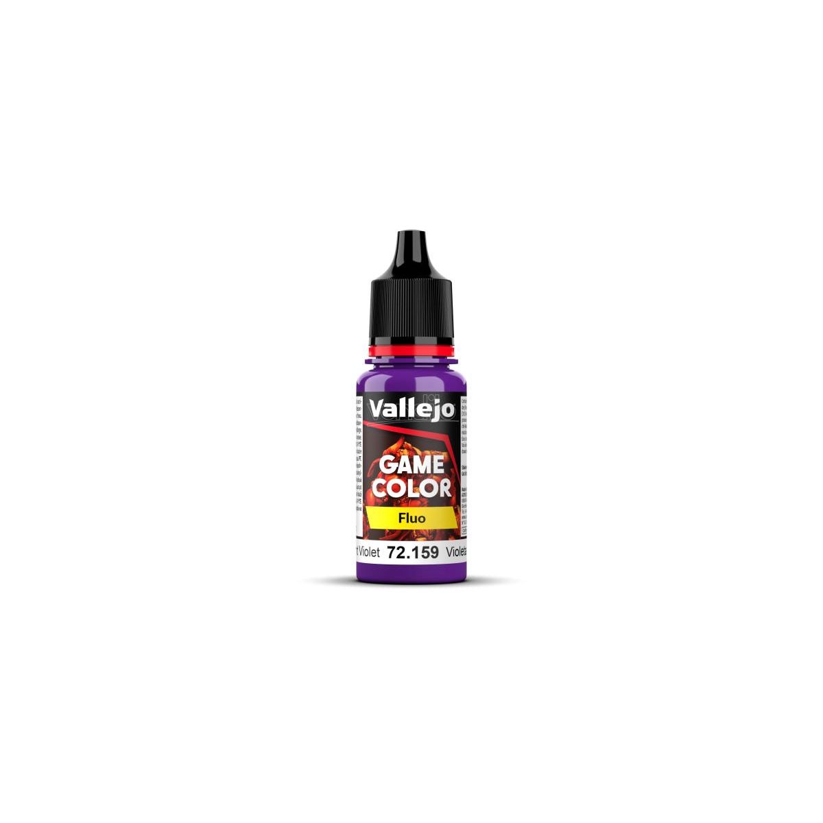 MANUEL VALLEJO - Acrilicos Vallejo Game Color 72159 Violeta Fluorescente 18ml