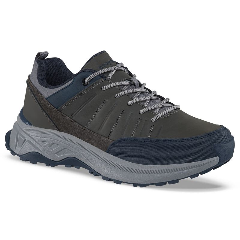 CROYDON - Zapatos Outdoor Brix Gris Osc para Hombre Croydon