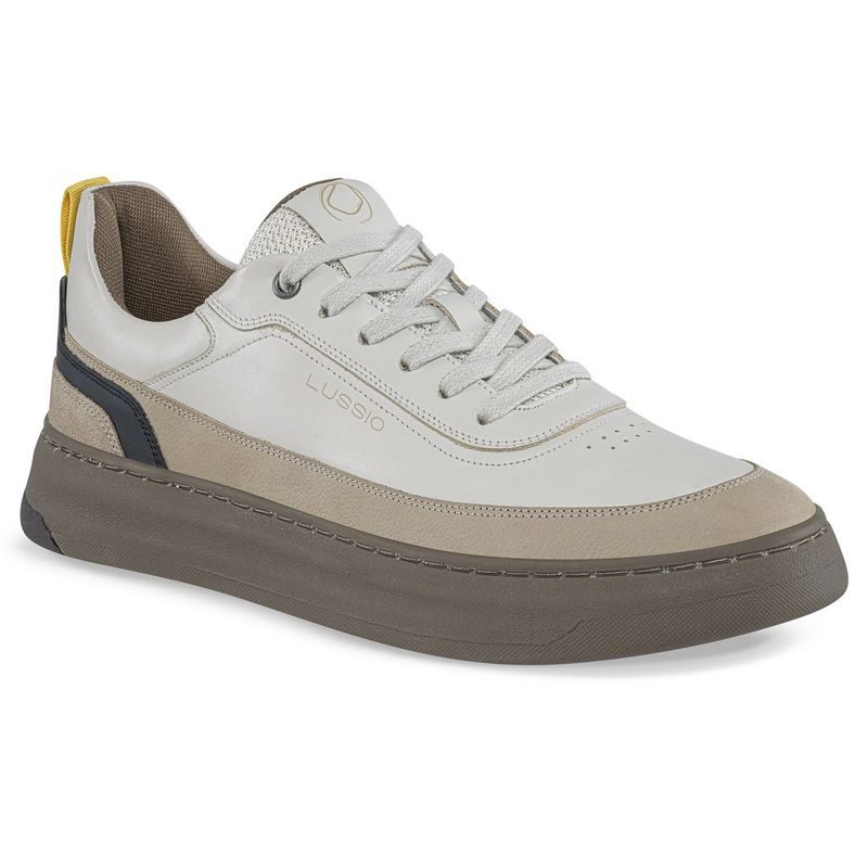 LUSSIO - Tenis Urbanos Balti Beige para Hombre Lussio