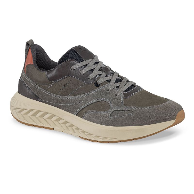 LUSSIO - Zapatos Casuales Farlo Gris Osc Lussio para Hombre